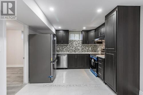 Bsmt - 2038 Ambridge Court, Mississauga, ON - Indoor Photo Showing Kitchen With Upgraded Kitchen