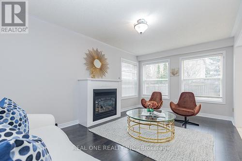 227 Esther Drive, Barrie, ON - Indoor Photo Showing Living Room With Fireplace