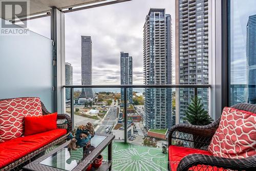 2206 - 90 Park Lawn Road S, Toronto, ON - Outdoor With Balcony