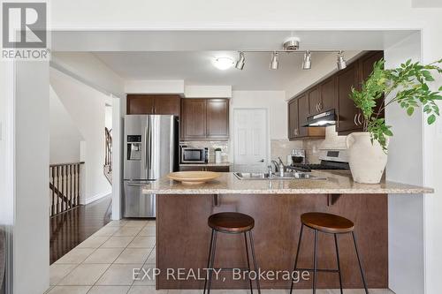 252 Remembrance Road, Brampton, ON - Indoor Photo Showing Kitchen With Double Sink