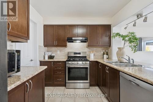 252 Remembrance Road, Brampton, ON - Indoor Photo Showing Kitchen With Double Sink