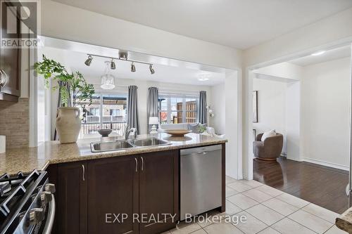 252 Remembrance Road, Brampton, ON - Indoor Photo Showing Kitchen With Double Sink