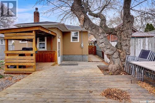 1026 Broder Street, Regina, SK - Outdoor With Deck Patio Veranda