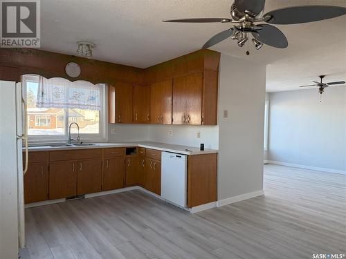 731 Mccraney Crescent, Prince Albert, SK - Indoor Photo Showing Kitchen With Double Sink