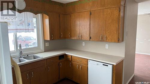 731 Mccraney Crescent, Prince Albert, SK - Indoor Photo Showing Kitchen With Double Sink