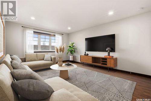 3525 Evans Court, Regina, SK - Indoor Photo Showing Living Room