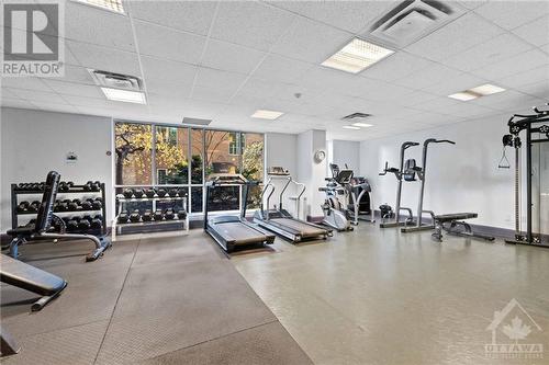 134 York Street Unit#1207, Ottawa, ON - Indoor Photo Showing Gym Room