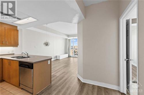 134 York Street Unit#1207, Ottawa, ON - Indoor Photo Showing Kitchen With Double Sink