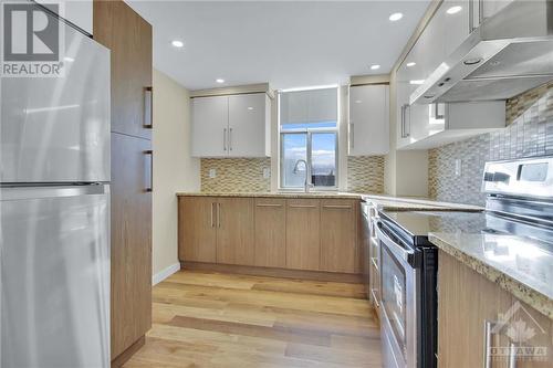 2760 Carousel Crescent Unit#1509, Ottawa, ON - Indoor Photo Showing Kitchen With Upgraded Kitchen