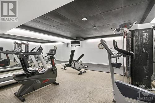 2760 Carousel Crescent Unit#1509, Ottawa, ON - Indoor Photo Showing Gym Room