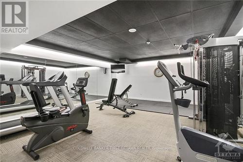 1509 - 2760 Carousel Crescent, Ottawa, ON - Indoor Photo Showing Gym Room