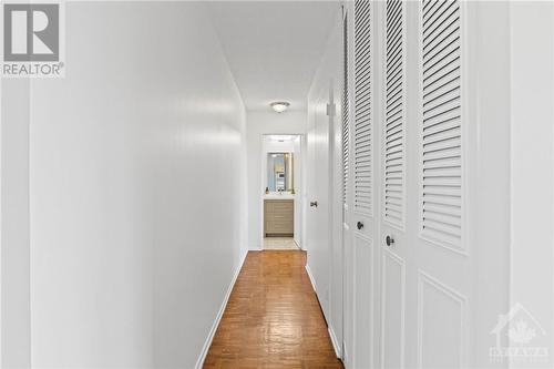 Main hallway w/ double door closet and walk in storage closet! - 1285 Cahill Drive Unit#507, Ottawa, ON - Indoor Photo Showing Other Room