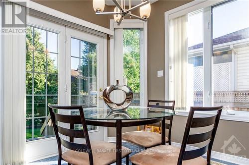 60 Forest Creek Drive, Ottawa, ON - Indoor Photo Showing Dining Room