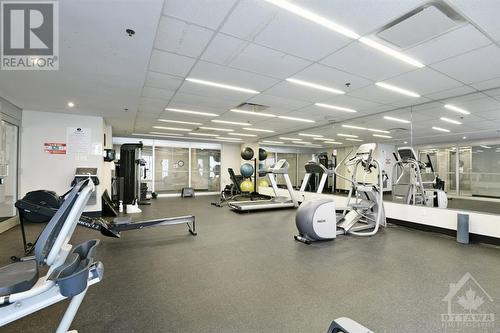 179 Metcalfe Street Unit#2504, Ottawa, ON - Indoor Photo Showing Gym Room