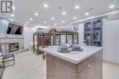 6 Wallbridge Court, Toronto, ON - Indoor With Fireplace