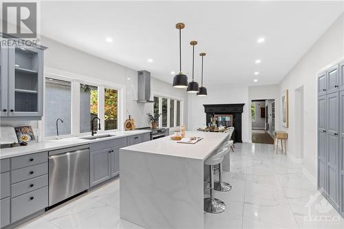 214 Island Park Drive, Ottawa, ON - Indoor Photo Showing Kitchen With Upgraded Kitchen