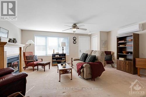 2230 Tennyson Road, Drummond/North Elmsley, ON - Indoor Photo Showing Living Room With Fireplace