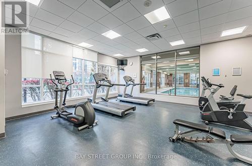 318 - 35 Hollywood Avenue, Toronto, ON - Indoor Photo Showing Gym Room