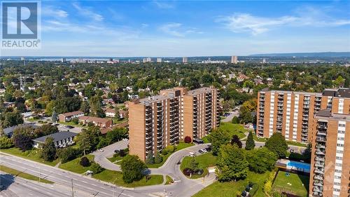 Easy access- includes a parking spot & storage locker. - 1505 Baseline Road Unit#511, Ottawa, ON - Outdoor With View