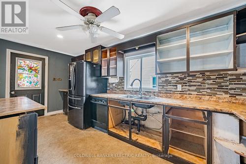 670 Ross Street, Peterborough (Ashburnham), ON - Indoor Photo Showing Kitchen With Double Sink