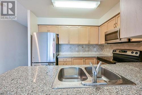 601 - 4850 Glen Erin Drive, Mississauga, ON - Indoor Photo Showing Kitchen With Double Sink