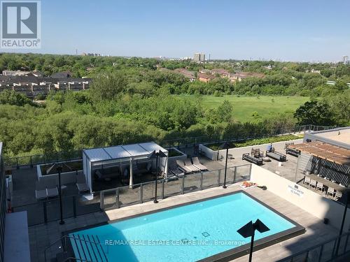 605 - 10 Park Lawn Road, Toronto, ON - Outdoor With In Ground Pool