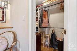 Primary suite walk-in closet - 