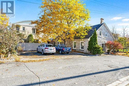 One permanently assigned parking space (closest to unit)  included with this townhome; visitor parking also available - 5B Lewis Street, Perth, ON - Outdoor