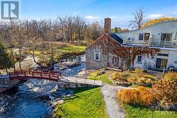 Walk out your door to foot bridge across Tay River to historical Stewart Park - 