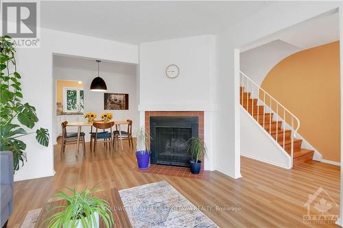 195 Huntridge, Ottawa, ON - Indoor Photo Showing Other Room With Fireplace