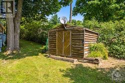 Garden shed has hydro - 