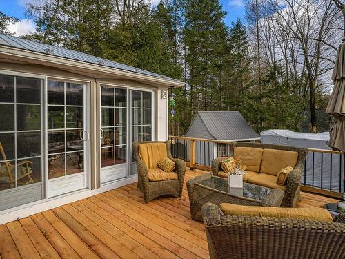 Terrasse - 138 Ch. Boyer, Saint-Sauveur, QC - Outdoor With Deck Patio Veranda With Exterior