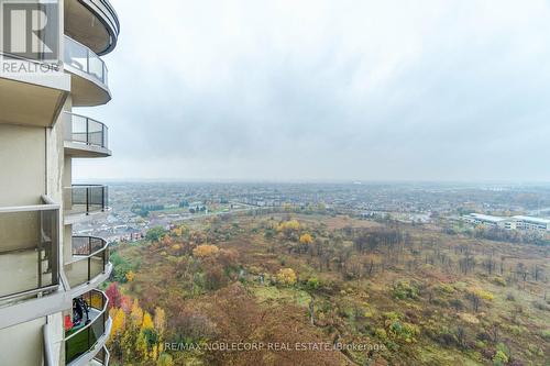 2504 - 710 Humberwood Boulevard, Toronto, ON - Outdoor With Balcony With View