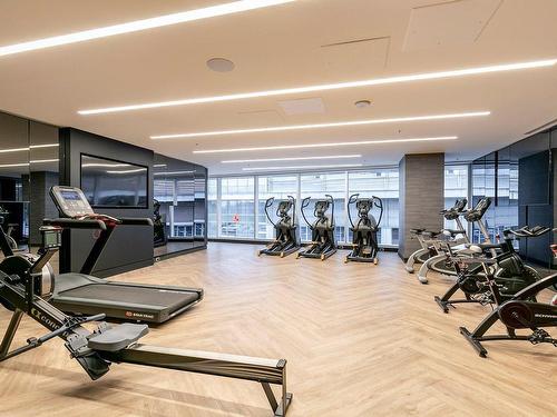 Salle d'exercice - 2405-1288 Rue St-Antoine O., Montréal (Ville-Marie), QC - Indoor Photo Showing Gym Room