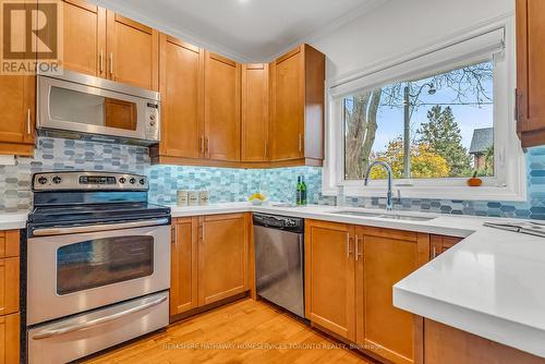 304 Withrow Avenue, Toronto, ON - Indoor Photo Showing Kitchen With Stainless Steel Kitchen