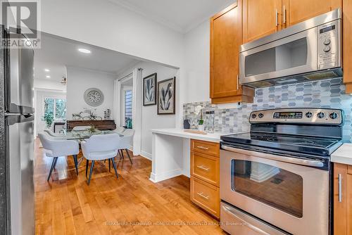 304 Withrow Avenue, Toronto, ON - Indoor Photo Showing Kitchen With Stainless Steel Kitchen