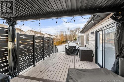 57 Samson Street, Moncton, NB - Outdoor With Deck Patio Veranda With Exterior