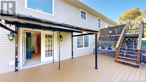 44 Cornelius Drive, Quispamsis, NB - Outdoor With Deck Patio Veranda With Exterior