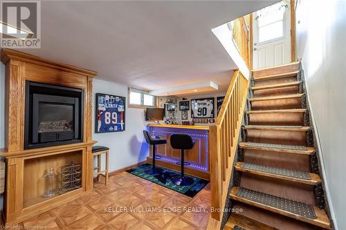 112 Rosewood Road, Hamilton, ON - Indoor Photo Showing Other Room With Fireplace