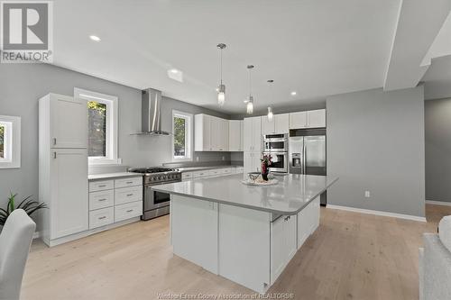 150 Lakewood Drive, Amherstburg, ON - Indoor Photo Showing Kitchen With Upgraded Kitchen