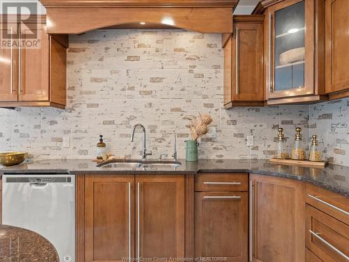 3365 St Patrick'S Drive, Windsor, ON - Indoor Photo Showing Kitchen With Double Sink