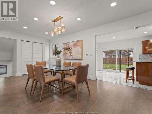 3365 St Patrick'S Drive, Windsor, ON - Indoor Photo Showing Dining Room