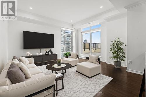 Ph1106 - 81 Robinson Street, Hamilton, ON - Indoor Photo Showing Living Room