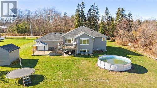 349 Rutherford Road, Alnwick/Haldimand, ON - Outdoor With Above Ground Pool With Backyard