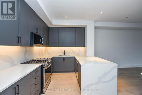 119 - 1 Wasdale Road, Mississauga, ON - Indoor Photo Showing Kitchen With Upgraded Kitchen