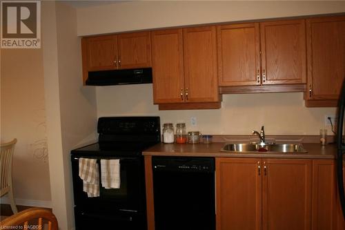 409 Joseph Street Unit# 95, Port Elgin, ON - Indoor Photo Showing Kitchen With Double Sink