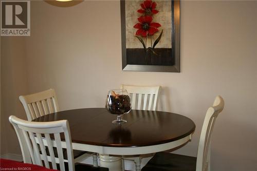 409 Joseph Street Unit# 95, Port Elgin, ON - Indoor Photo Showing Dining Room