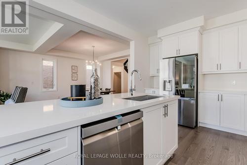 261 Broadacre Drive, Kitchener, ON - Indoor Photo Showing Kitchen With Stainless Steel Kitchen