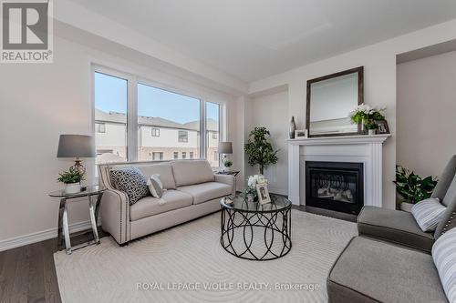 261 Broadacre Drive, Kitchener, ON - Indoor Photo Showing Living Room With Fireplace