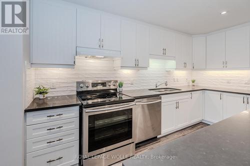 2B - 115 South Creek Drive, Kitchener, ON - Indoor Photo Showing Kitchen With Upgraded Kitchen